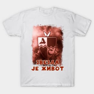 Delije Sever Crvena Zvezda Beograd * Red Star Belgrade Serbia ULTRAS 1989 T-Shirt